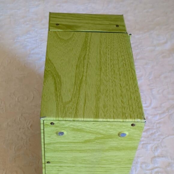 Vintage Ballonoff Portable Desk File Box PORTAFILE Mid Century Green BOX No Key - Picture 2 of 8